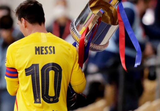 Lionel Messi après la victoire du Barça face à l’Athletic Bilbao
