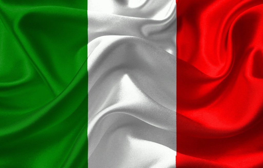 Drapeau aux couleurs de l’Italie !