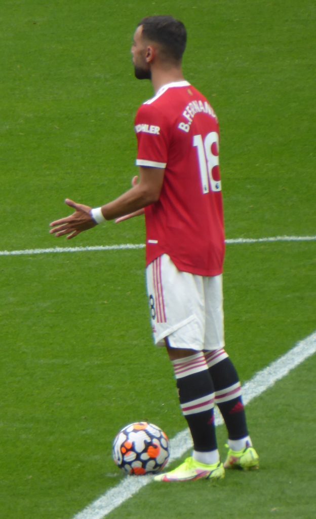 Bruno Fernandes, milieu de terrain de Manchester United